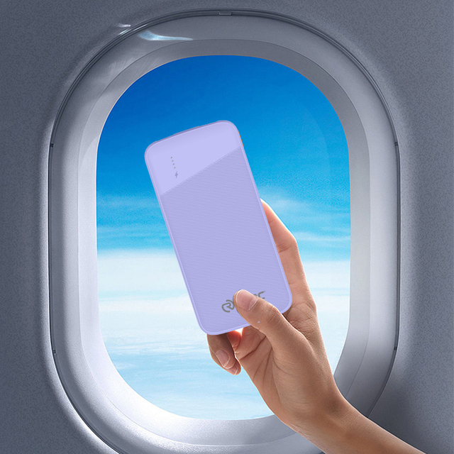 Factory Cheap Price Portable Powerbank 2 USB Ultra Thin Slim 10000mah 2A Li-polymer Battery Power Bank