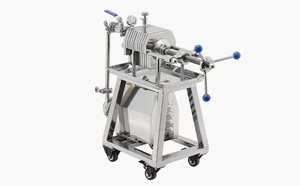 Edible Cooking Oil Press Filter Multilayer Plate and Frame Oil Filter <b>Fryer</b> Oil Water Filter Mini Stainless Steel Equipment - Product Image 2