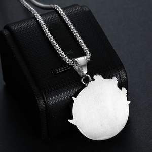 Prêt à expédier de haute qualité Viking Souvenir collier en acier inoxydable collier Viking pour hommes mythe nordique collier de <span class=keywords><strong>sanglier</strong></span> (BN172) - Product Image 4