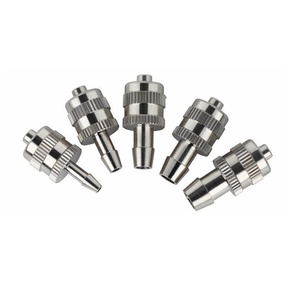 Adaptateur Luer métallique 4mm-10mm pour raccord de tuyau d'air, adaptateur de <span class=keywords><strong>seringue</strong></span>, connecteur d'extension de tuyau d'air pour distribution de colle - Product Image 1