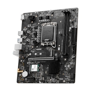 MSI PRO H610M-S WiFi <b>DDR4</b> <b>Motherboard</b>, Micro-ATX - Supports Intel Core 14th, 13th and 12th Gen Processors, LGA 1700 - <b>DDR4</b> - Product Image 3