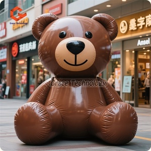 Design personalizzato orsacchiotto personaggi dei cartoni animati animale gonfiabile orso carino per la pubblicità della decorazione del partito - Product Image 5