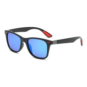 फ्रेम चश्मा काले Suppliers-थोक नवीनतम उच्च अंत काले फ्रेम के लिए TR90 Polarized धूप का चश्मा ड्राइविंग चश्मा पुरुषों