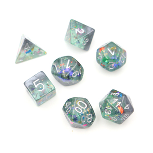 Haute qualité <span class=keywords><strong>bon</strong></span> prix 16Mm doux bord résine vert mdn <span class=keywords><strong>jeu</strong></span> dés donjons et Dragons <span class=keywords><strong>Rpg</strong></span> dés Cube ensemble - Product Image 5
