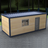 Maison modulaire prédécoupée, structure en acier, facile à assembler, bas prix, conteneur à domicile