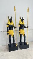 Statues et sculptures d'Anubis pharaon égyptien pour l'intérieur