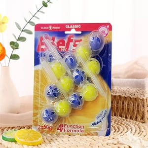 Venta al por mayor desodorantes limón fragante colgante inodoro bolas de limpieza <span class=keywords><strong>para</strong></span> <span class=keywords><strong>baño</strong></span> inodoro <span class=keywords><strong>productos</strong></span> de limpieza de alcantarillado - Product Image 2
