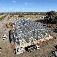 Soluciones de Diseño, Estructura de Acero para Salas de Exposiciones, Sala de Exposiciones Prefabricada, Edificio de Estructura de Acero para Industria Ligera