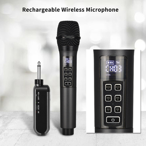 2021 nuevos Karaoke hablando eco agudos bajo micrófono inalámbrico para cantar - Product Image 6