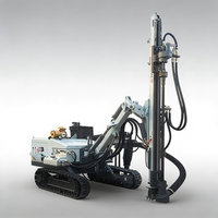 TENGDA-360-DTH Foreuse de surface DTH entièrement hydraulique avec moteur, boîte de vitesses et pompe