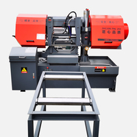 Machine à couper le métal, vente chaude, scie à ruban pour barres d'acier, machine à couper les barres de fer, machine à couper les barres d'armature