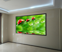 Mur vidéo LED intérieur, écran publicitaire numérique LED fixe, écran LED mural, salles de réunion, panneau LED P2