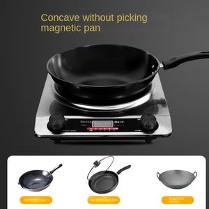Wholesale High Power 3500W Induction <b>Cooker</b> Commercial Stainless Steel Shell Knob Control Induction Stove - Product Image 3