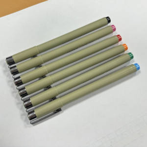 Perlengkapan Seni Grosir Pabrik 16pcs Pena Fineliner Pigmen Berbasis Air untuk Sketsa dan Menggambar - Product Image 4