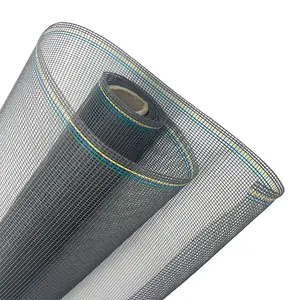 Factory price 18*16 fiberglass insect screen mosquito mesh for window ati-fly insect mosquito net fabric roll