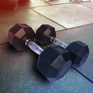 Haltères ergonomiques unisexes en caoutchouc sans poids NOVISON pour exercices des mains – Vente en gros professionnelle sur mesure - Product Image 2
