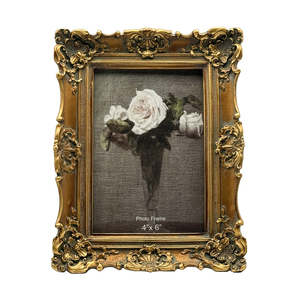 Nâng Cao 4x6 inch cổ điển nhựa hình ảnh khung phong cách cổ điển Retro tường treo số lượng nhỏ cổ ảnh sơn khung - Product Image 2