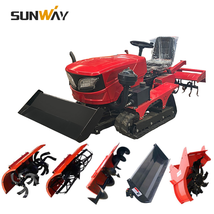 belly mower tractor