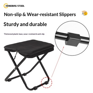 <span class=keywords><strong>Tabouret</strong></span> pliant portable <span class=keywords><strong>pas</strong></span> <span class=keywords><strong>cher</strong></span>, léger, capacité 120 kg, pour voyage, camping, mini <span class=keywords><strong>tabouret</strong></span> pliant en métal - Product Image 3