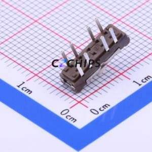 SSSS223600 Slide Switch Through hole Component (THT) Switch Double Pole Three Throw Rectangle Pin Header PC Pin 5.5mm - Product Image 2