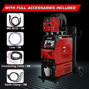 Zelda 380V เครื่องเชื่อม3 in 1, 550A ชีพจรเครื่องเชื่อมอลูมิเนียม Co2 - Product Image 4