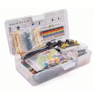 ชุดอุปกรณ์ DIY บอร์ดวงจร 830 จุด พร้อมกล่อง เหมาะสำหรับ Arduino UNO R3 ชุดอุปกรณ์อิเล็กทรอนิกส์สำหรับผู้เริ่มต้น ใช้งานร่วมกับ Arduino UNO R3 ได้ - Product Image 2