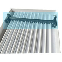 Système de ventilation de climatiseur, grille d'aération de plafond et diffuseur, grille d'air en aluminium, diffuseur linéaire