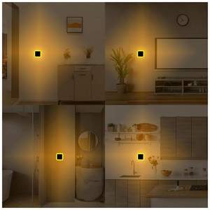 Luz Nocturna Enchufable con Sensor Automático de Oscuridad a Amanecer de 0.5W, Encendido y Apagado Automático para Dormitorio Infantil, Montaje en Pared - Product Image 6