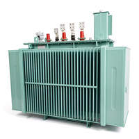 Transformateur de puissance immergé dans l'huile S20-M-2500/10-0.4KV, à deux enroulements, 10 kV, moyenne haute tension