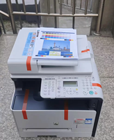 Mesin Printer Rekondisi C8050cn Printer Laser Warna A4 Cetak Salin Pindai Faks Stok Tersedia