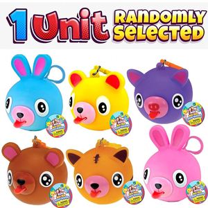 Juguete de PU Personalizado para Niños, con Forma de Animales (Cerdo, Pingüino, Tigre) que Dispara Bolas - Product Image 2
