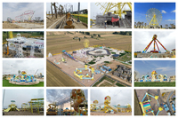 Chine usine nouveau design unique parc d'attractions manèges équipement de parc à thème jeux passionnants montagnes russes personnalisées à vendre