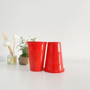 Người bán mới <span class=keywords><strong>200cc</strong></span> <span class=keywords><strong>PP</strong></span> đầy màu sắc tùy chỉnh màu nhựa dùng một lần Đảng uống ly với Rùa - Product Image 2