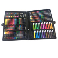Ensemble d'art aquarelle professionnel de 168 pièces, 168 pièces, stylo marqueur de coloriage pour l'école