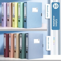 Caja de Archivo Morandi de PP Reforzado Startrichest, Plegable, para Almacenamiento de Documentos, Suministros de Oficina, Ultra Gruesa, de Gran Capacidad