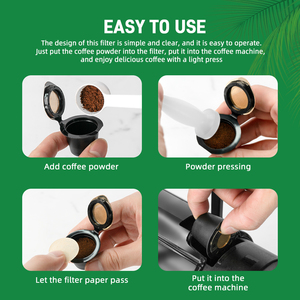 1PCS Coffee Capsule Compatible With Nes Original Makers <strong>Plastic</strong> and Stainless Steel Refillable Reusable Coffee Capsules <strong>Pods</strong> - Product Image 4