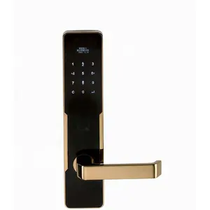 Anti Bacterial Digital Electronic Smart Intelligent RFID Card Code Door Lock for Apartment Airbnb