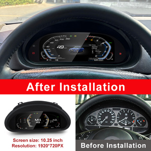 HFmidia Panel de Instrumentos Digital de 10.25 Pulgadas para BMW Serie 3 E46 M3 1999-2004, Pantalla LCD, Cabina Virtual, Velocímetro - Product Image 4