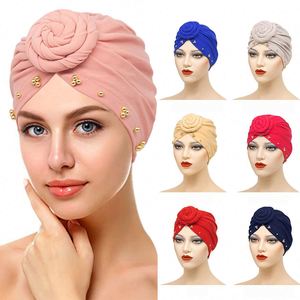 <strong>Cheap</strong> Price Breathable Flower Women Turban Head Wrap <strong>Hijab</strong> <strong>Hat</strong> for Long Hair - Product Image 3
