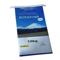 Sacs en PP tissé personnalisés à logo imprimé en gravure, faciles à ouvrir, durables, pour charbon de bois, 3/4/5/10 kg, pour riz et farine