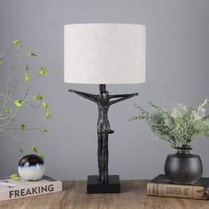 Nuevo producto, lámpara de hogar de diseño moderno, Lámpara decorativa de resina para dormitorio y cabecera - Product Image 2