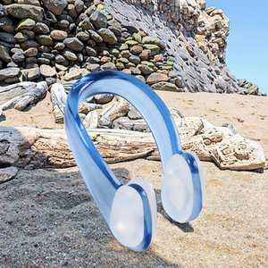 Pince-nez en Silicone professionnel pour Sports nautiques doux étanche nez lunettes de plongée maillot de bain bonnet de bain palmes de bain bouée de traction de natation - Product Image 3