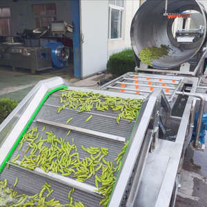 Lavadora de verduras de hoja de olivo de apio de perejil de alta calidad, lavadora de ensalada con monedero de pastor - Product Image 2