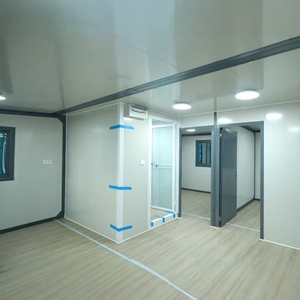 Maison conteneur pliable et extensible de 20 <span class=keywords><strong>pieds</strong></span>, clinique mobile préfabriquée, logement d'urgence, maison conteneur modulaire - Product Image 3