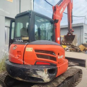 Mini-excavatrice d'occasion KX165, 6 tonnes, hydraulique, avec moteur, pompe, roulement et engrenage – Faible nombre d'heures, bon état, pour inspection vidéo - Product Image 2
