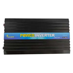 Factory price high frequency 12v 24v 48v pure sine wave 3kw inverters low voltage protection