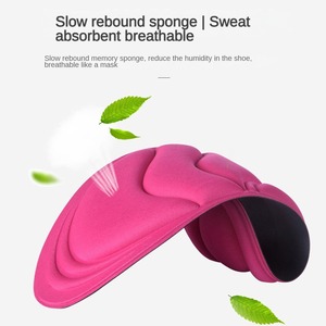 Alto arco elastico supporto 4D PU soletta per gli uomini morbido Sole sport soletta Gel assorbimento degli urti del sudore-assorbente massaggio <span class=keywords><strong>Memory</strong></span> <span class=keywords><strong>Foam</strong></span> - Product Image 2