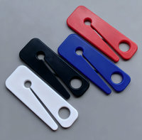 Cutter de sécurité robuste avec logo personnalisé, qualité professionnelle pour la découpe de cartons en entrepôt, cadeau personnalisé