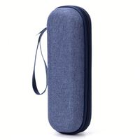 Boîte de protection simple et pratique pour l'insuline, couleur unie, durable, résistante à l'usure, sac de rangement portable à fermeture éclair pour aiguilles à insuline
