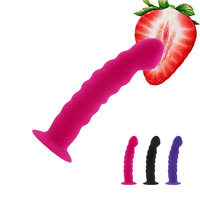 Vibrador Dildo de Silicona Ecológico XW, Realista, Enorme, Sin Correa, para Adultos, Lesbianas, Tapón Anal